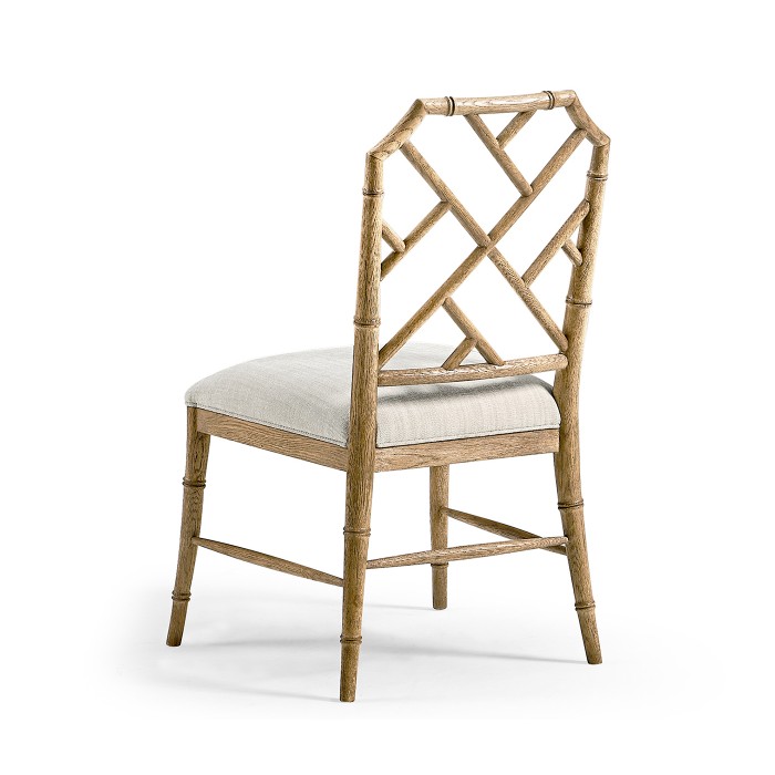 Saros Chippendale Bamboo Side Chair