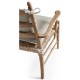 Doppler Ladder Back Arm Chair