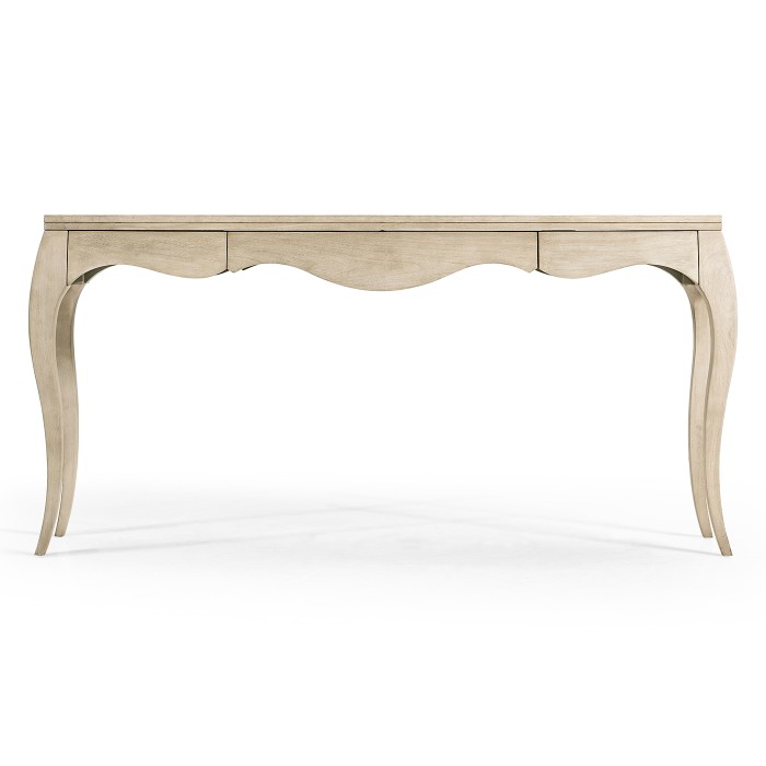Disk Flip Top Console Table