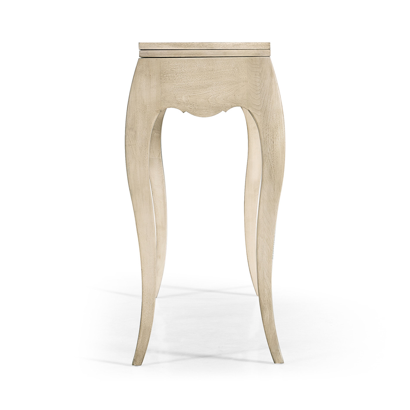 Disk Flip Top Console Table