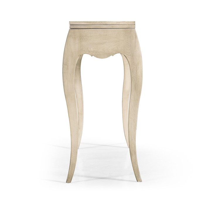 Disk Flip Top Console Table