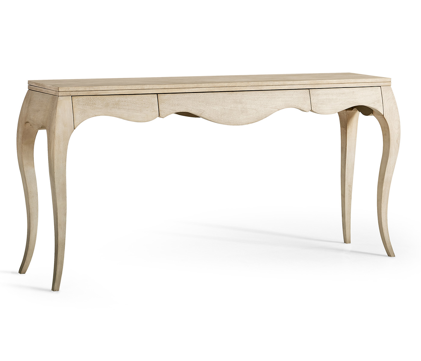 Disk Flip Top Console Table