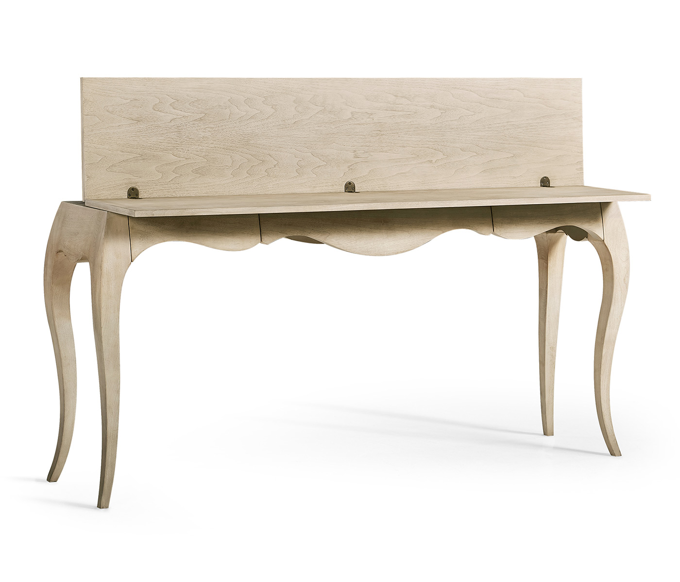 Disk Flip Top Console Table