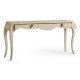 Disk Flip Top Console Table