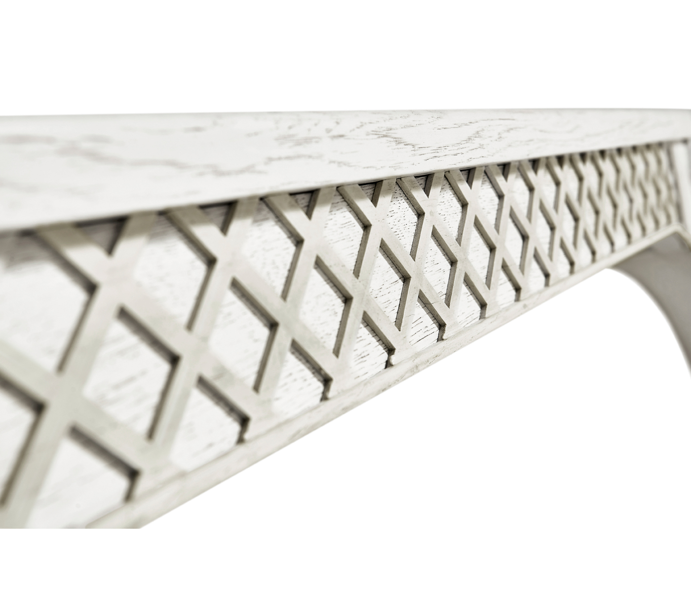 Inversion Lattice Leg Dining Table