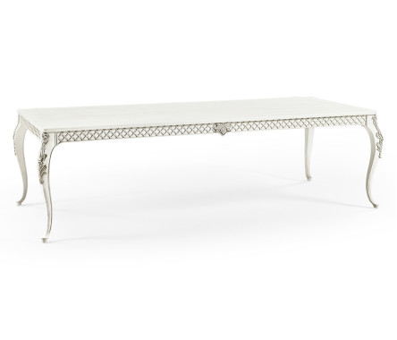 Inversion Lattice Leg Dining Table