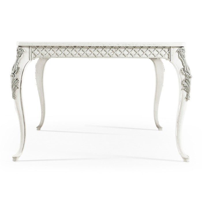 Inversion Lattice Leg Dining Table 81