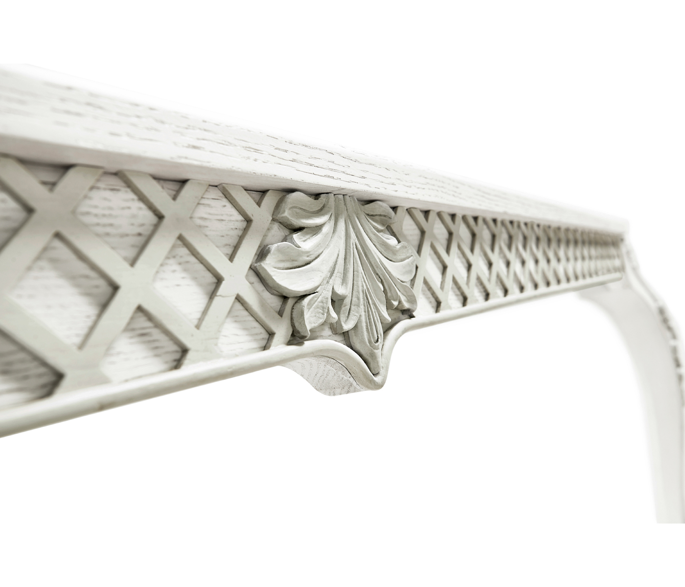 Inversion Lattice Leg Dining Table