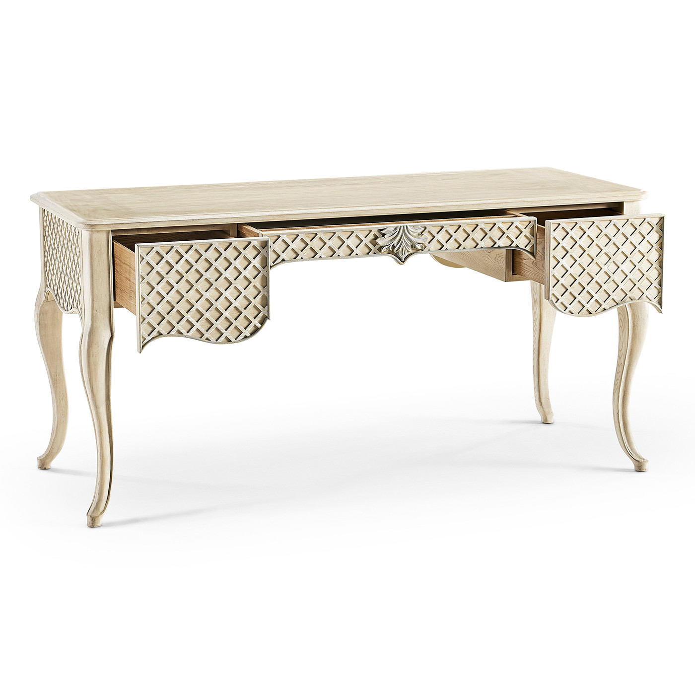 Morning Glory Lattice Desk