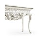 Incus Carved Console W/ Wood Top