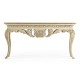 Incus Carved Console W/ Wood Top