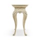 Incus Carved Console W/ Wood Top