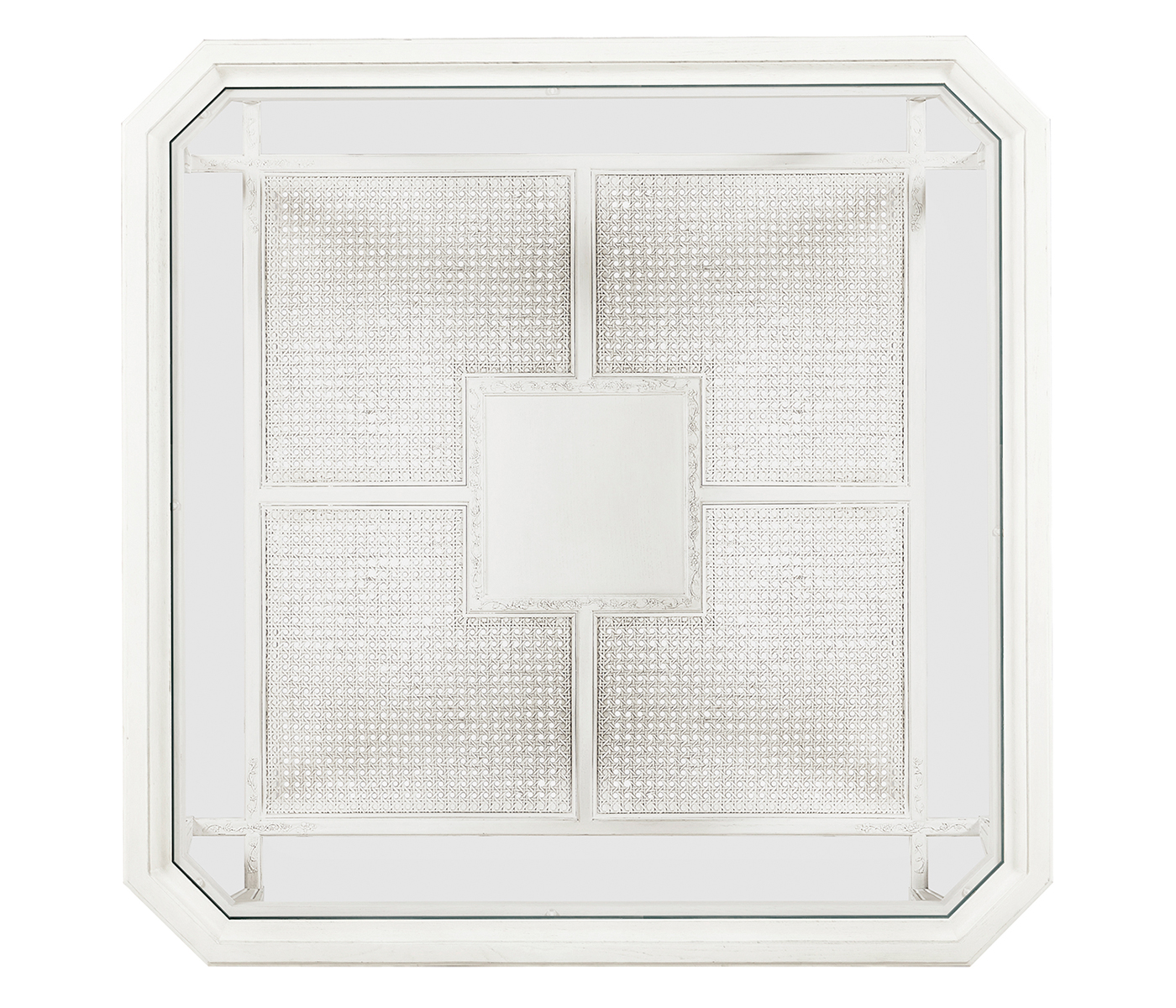 Graupel Square Cocktail Table W/ Clipped Corners