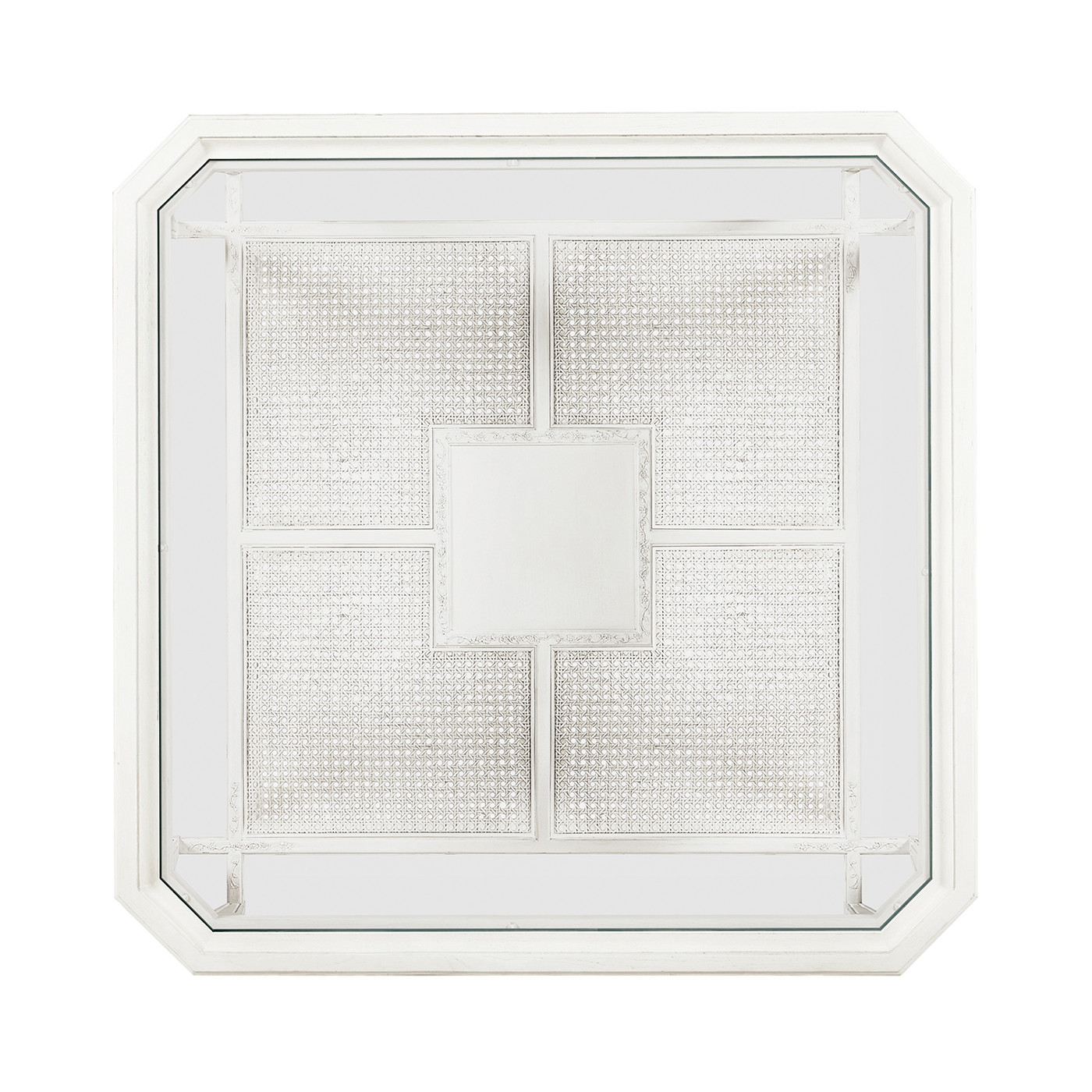 Graupel Square Cocktail Table W/ Clipped Corners