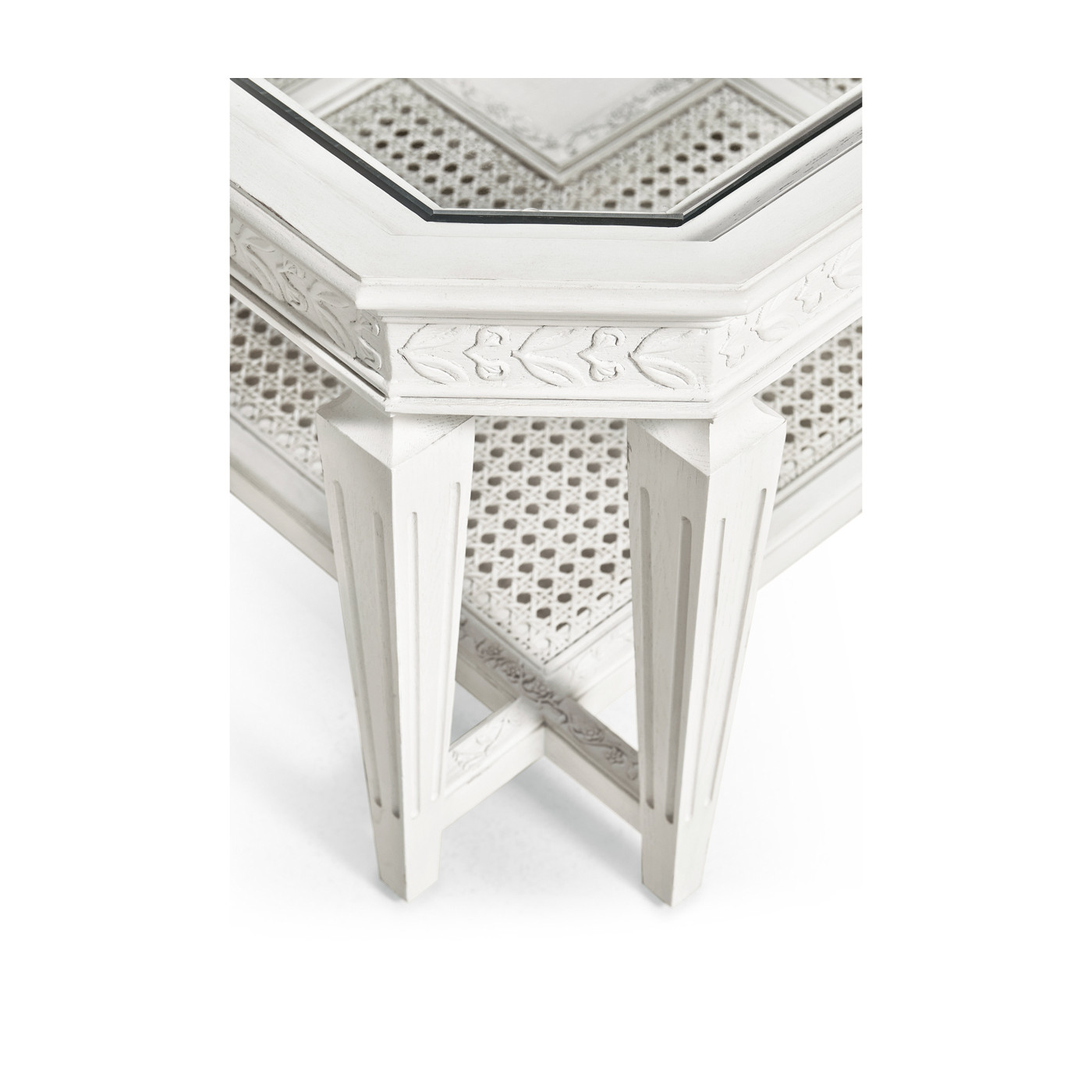 Graupel Square Cocktail Table W/ Clipped Corners