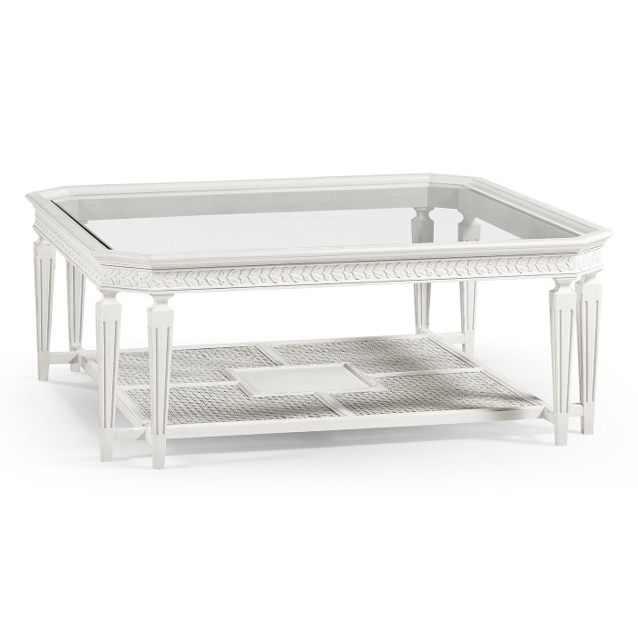 Graupel Square Cocktail Table W/ Clipped Corners