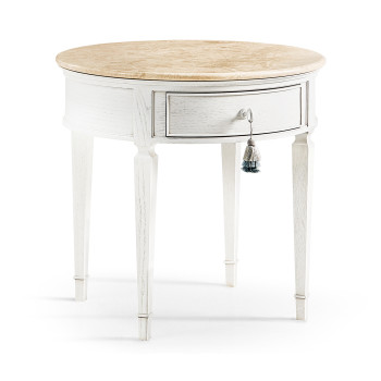 Anvil Round End Table