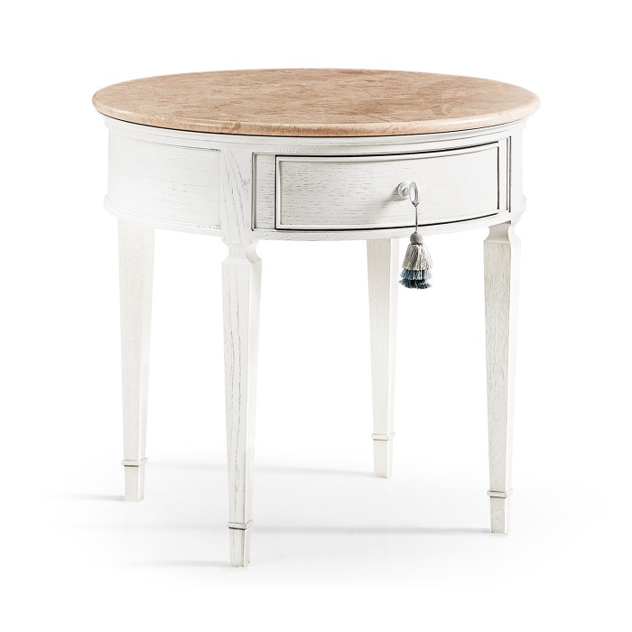 Anvil Round End Table