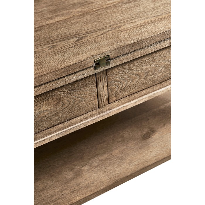 Spindle Flip Top Convertible Table