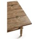 Spindle Flip Top Convertible Table