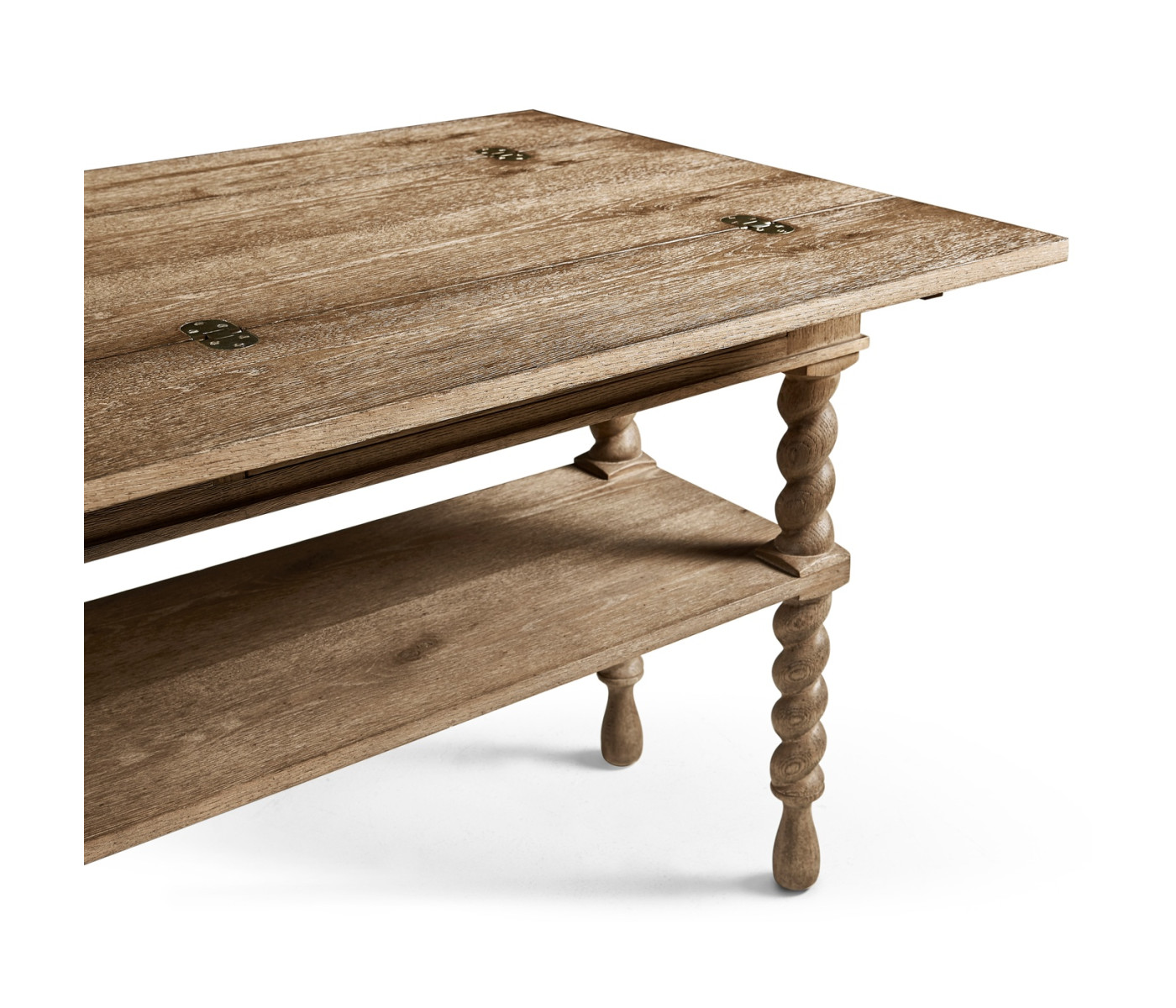 Spindle Flip Top Convertible Table