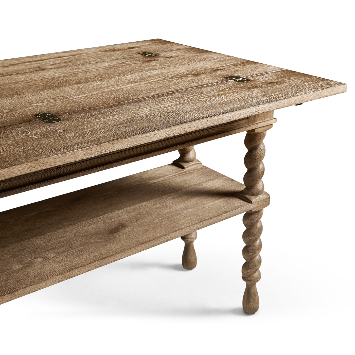 Spindle Flip Top Convertible Table