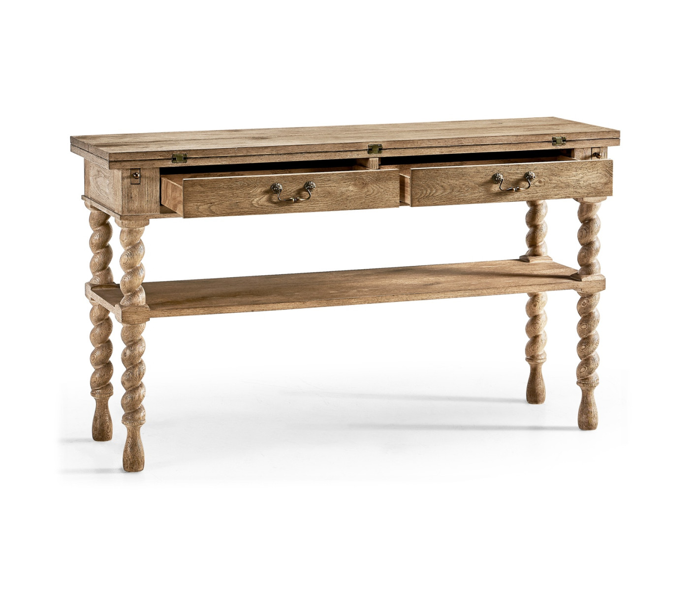 Spindle Flip Top Convertible Table