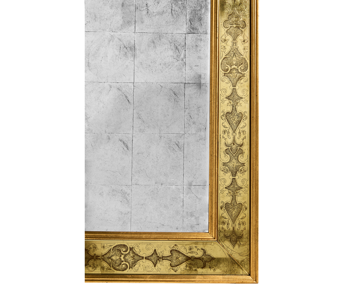 Adeline Gilded Floor Mirror