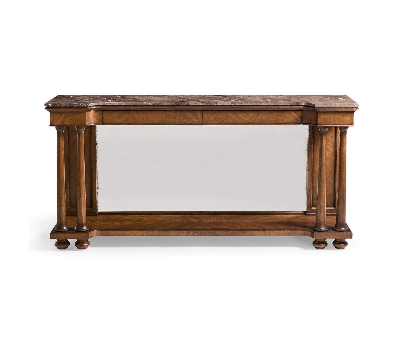 Hattie Mirrored Console Table