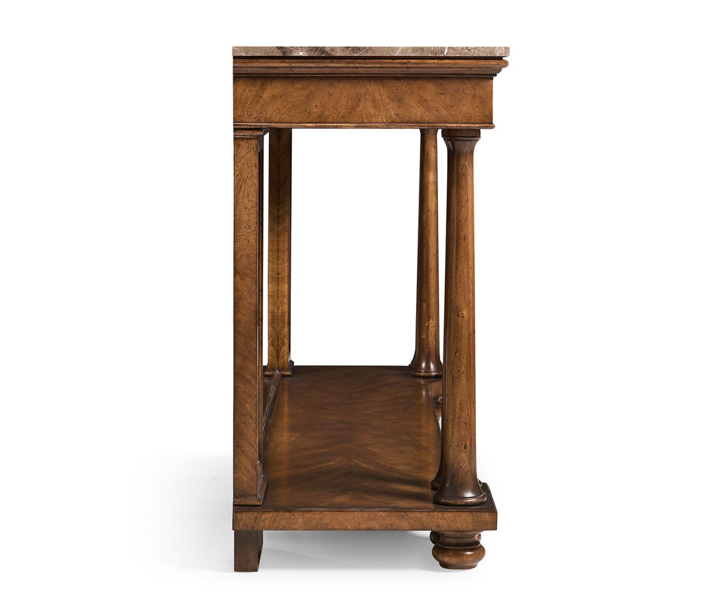 Hattie Mirrored Console Table