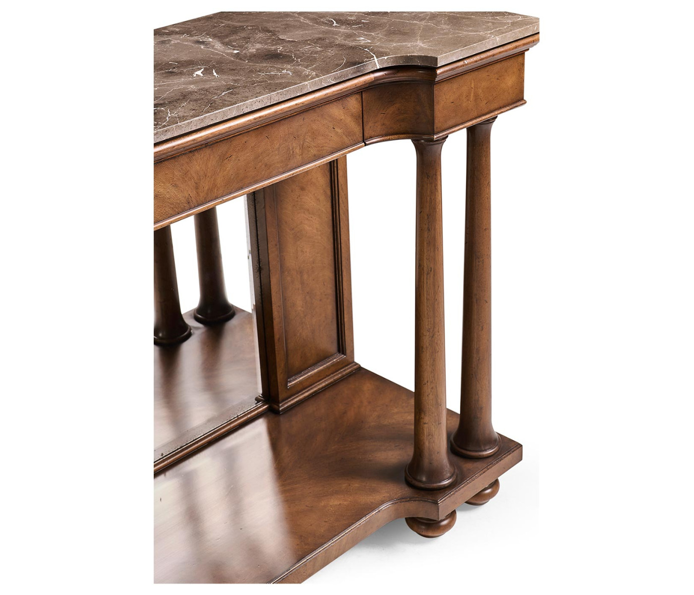 Hattie Mirrored Console Table