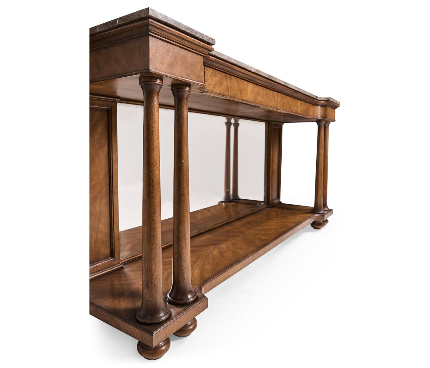 Hattie Mirrored Console Table