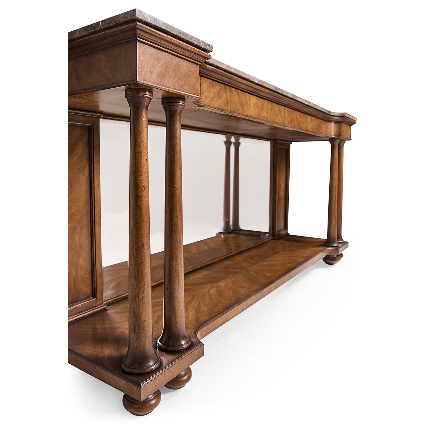 Hattie Mirrored Console Table