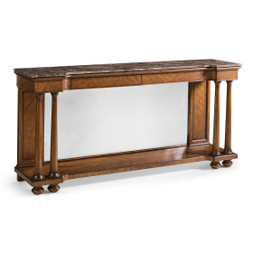 Hattie Mirrored Console Table