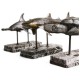 Whale Shark Bronze Statue with Marble Base