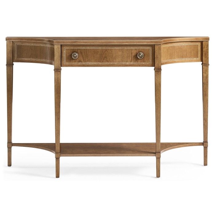 Sundial Narrow Console Table