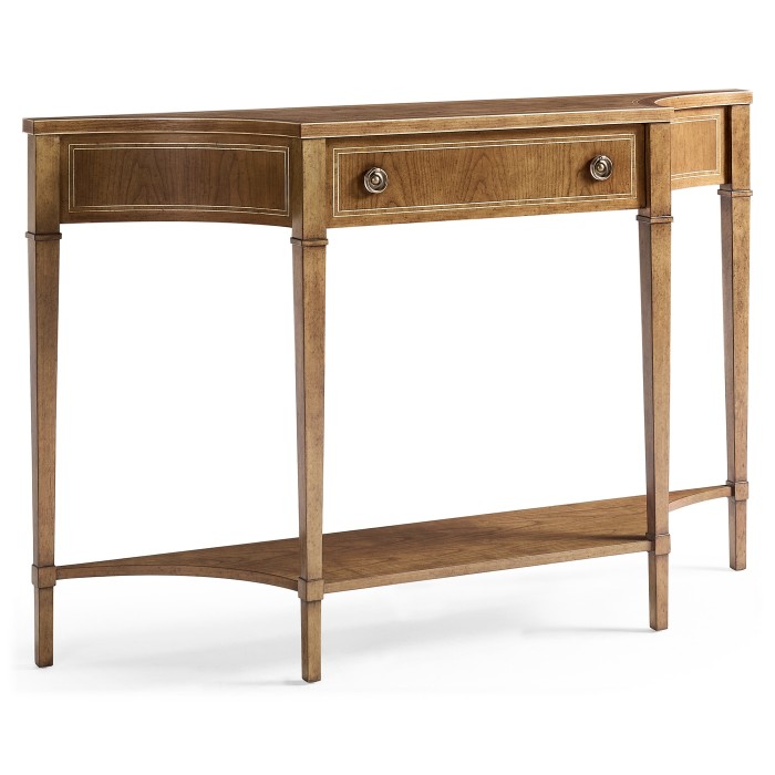 Sundial Narrow Console Table