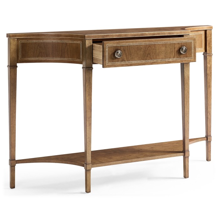 Sundial Narrow Console Table