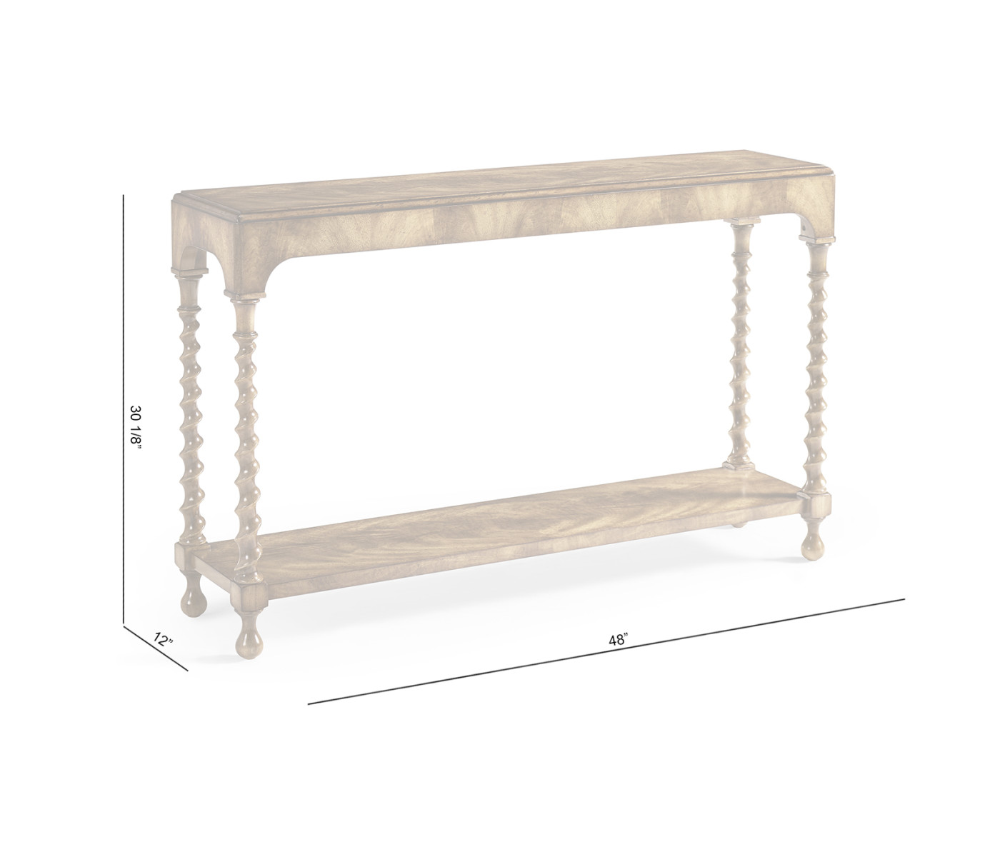 Orsman Narrow Console Table