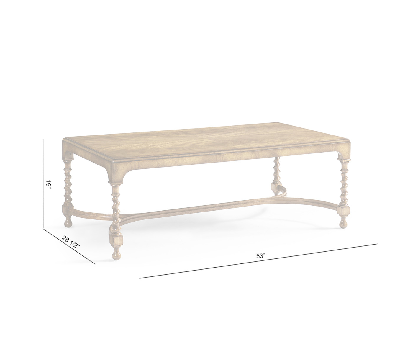 Orsman Rectangular Cocktail Table