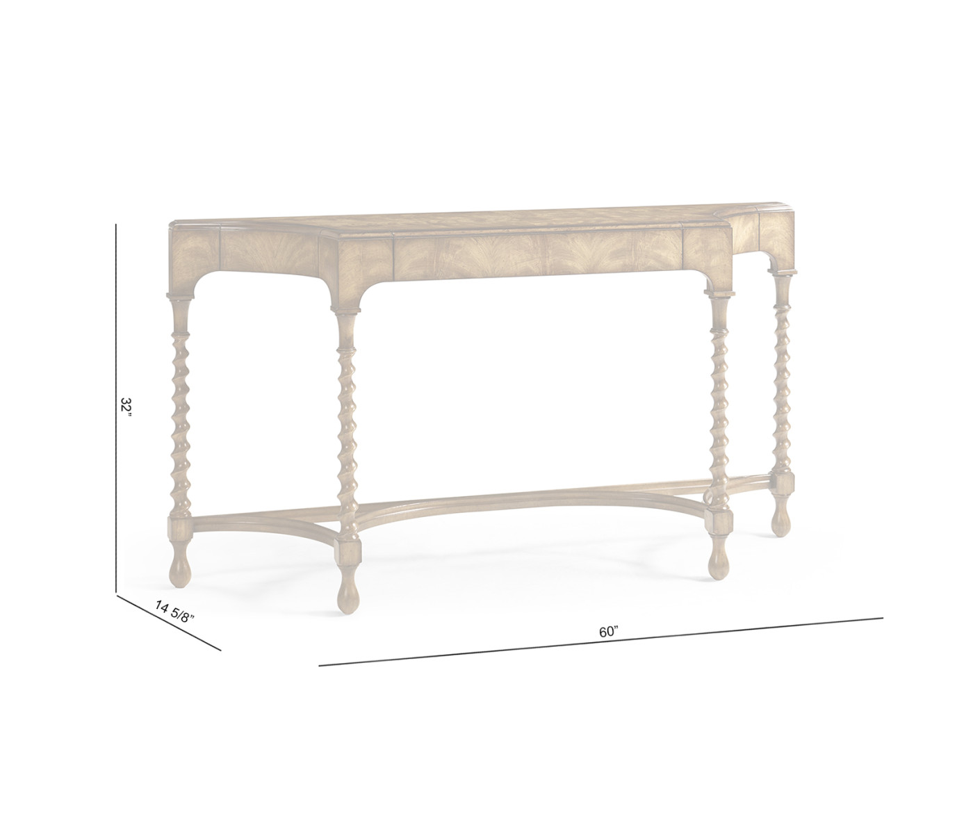 Orsman Cresent Console Table