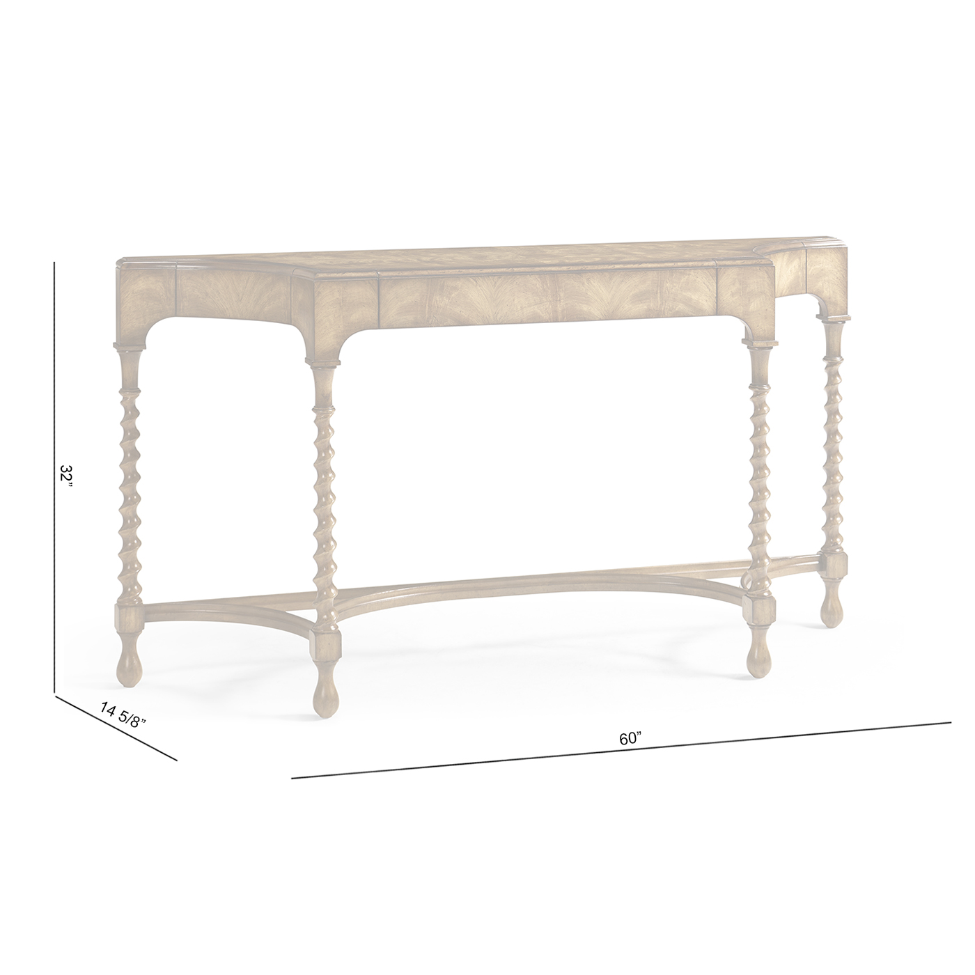 Orsman Cresent Console Table