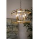 Orsman Small Lantern Chandelier