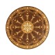 Mahogany Round Dining Table 48