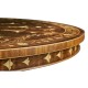 Mahogany Round Dining Table 48