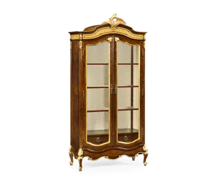 French Provincial Mahogany Armoire