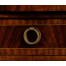 Bowfront mahogany side cabinet (high seen)
