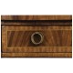 Bowfront mahogany side cabinet (high seen)