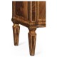 Bowfront mahogany side cabinet (high seen)
