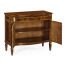 Bowfront mahogany side cabinet (high seen)